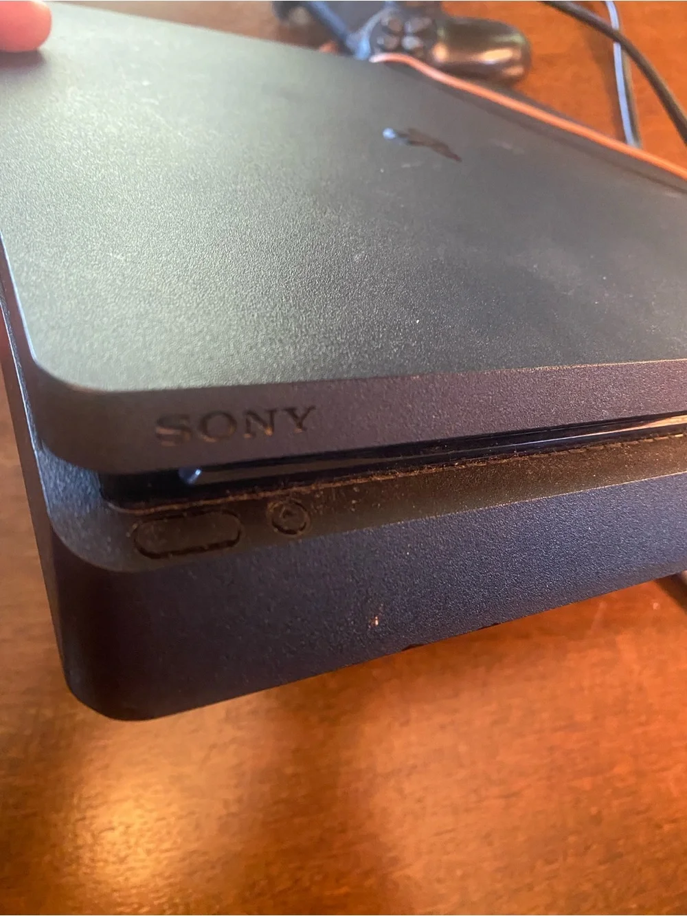 Sony Black PlayStation 4 Slim Console with Black Controller
